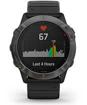 fēnix 6X Pro & Sapphire with heart rate screen