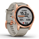 Garmin Fenix 7s Solar Rose Gold
