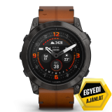 Garmin Epix Pro Sapphire (51mm) Carbon Gray DLC Titanium gesztenyebőr óraszíjjal (exclusive)