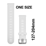 Garmin Quick Release 20mm szilikon White óraszíj acél csattos