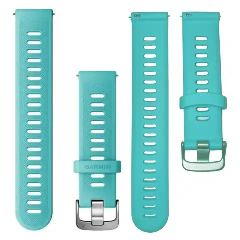 Garmin Quick Release 20mm szilikon Aqua óraszíj acél csattos	| 010-11251-1Q