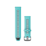 Garmin Quick Release 22mm Aqua/Black színű szilikon óraszíj