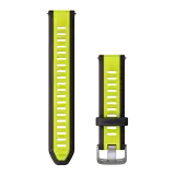Garmin Quick Release 20mm Amp Yellow/Black szilikon óraszíj