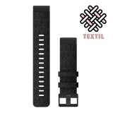 Garmin QuickFit 22mm Black Nylon óraszíj