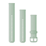 Garmin Quick Release 20mm szilikon Cool Mint óraszíj szürke csatal