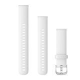Garmin Quick Release 18mm Silver, Fehér szilikon óraszíj