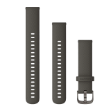 Garmin Quick Release 18mm Graphite, sötétszürke szilikon óraszíj