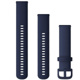 Garmin Quick Release 20mm szilikon Navy Blue óraszíj kék csattal