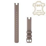 Garmin Lily Paloma bőr óraszíj, sötét bronz csattal (Large méret)