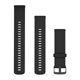 Garmin Quick Release 22mm Fekete színű szilikon óraszíj