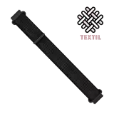 Garmin Quick Release 18mm fekete tépőzáras textil-nylon óraszíj 