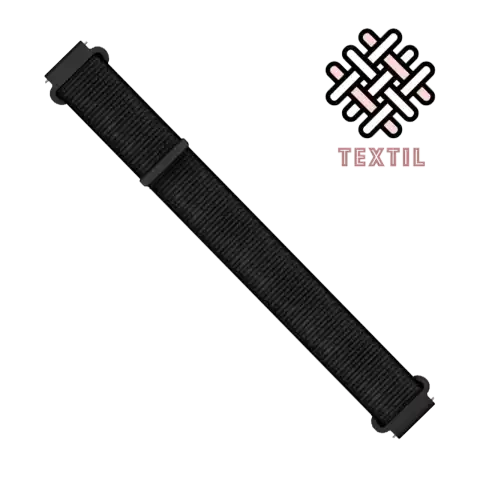 Garmin Quick Release 18mm fekete textil-nylon óraszíj fekete csattal | 
010-13261-00