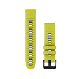 Garmin QuickFit 22mm szilikon Electric Lime/Graphite óraszíj