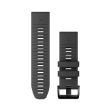 Garmin QuickFit® 26mm Graphite szilikon óraszíj