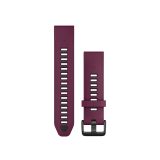 Garmin QuickFit 20mm Merlot/Graphite szilikon óraszíj