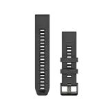 Garmin QuickFit 22mm szilikon Graphite-Black óraszíj