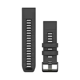 Garmin QuickFit® 26mm Graphite/black betéttel szilikon óraszíj