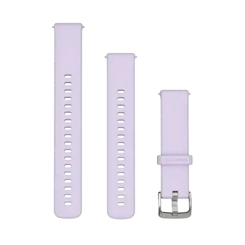 Garmin Quick Release 18mm világoslila színű szilikon óraszíj, színű csattal | 010-13406-01