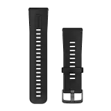 Garmin Quick Release 24mm Fekete színű szilikon óraszíj