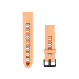 Garmin QuickFit 20mm óraszíj - kagylórózsaszín/ ősznarancs, szilikon