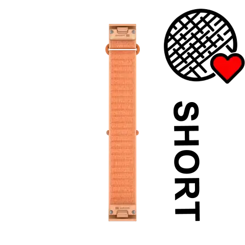 Garmin QuickFit 20 mm óraszíj – ComfortFit szövet – kagylórózsaszín, rövidebb