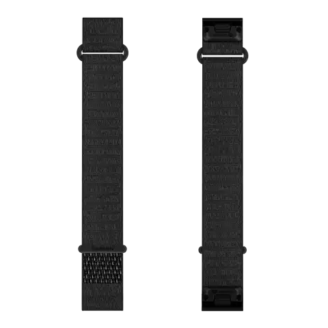Garmin QuickFit 20 mm óraszíj – ComfortFit szövet – fekete, hosszabb | 010-14506-14