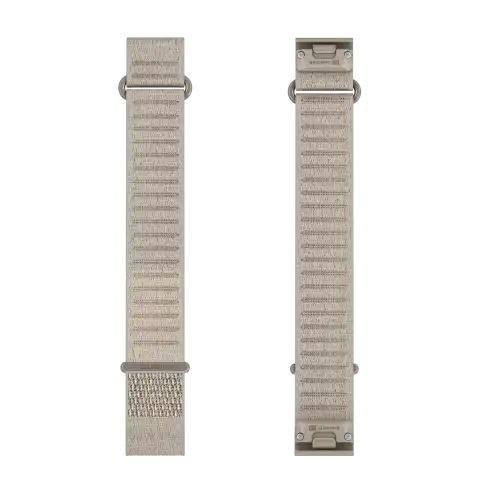 Garmin QuickFit 20 mm óraszíj – ComfortFit szövet – franciaszürke, rövidebb
010-14506-16