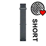 Garmin QuickFit 22 mm óraszíj – ComfortFit szövet – gránitkék, rövid