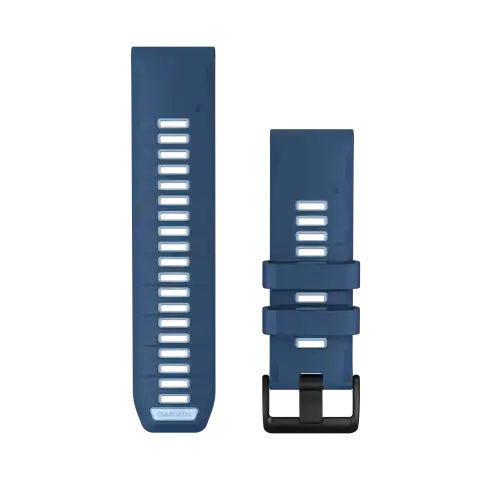 Garmin QuickFit 26 mm óraszíj -  Árapálykék / jégkék betéttel, szilikon