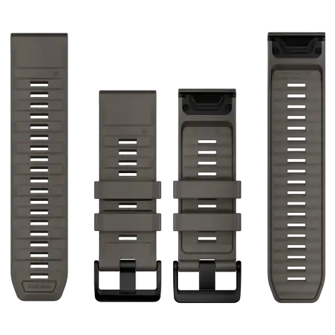 Garmin QuickFit 26 mm óraszíj - Kavicsszürke, szilikon | 010-14560-00