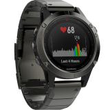 Garmin Fenix 5 Sapphire Slate Grey acél szíjjal