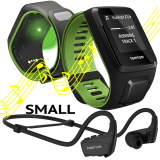 TomTom Runner 3 CARDIO Music Headset Green SMALL 
