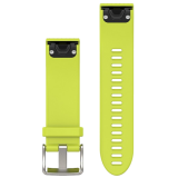 Garmin QuickFit 20mm AMP Yellow szilikon óraszíj