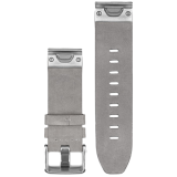 Garmin QuickFit 20mm Gray Suede Leather óraszíj