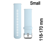 Quick Release 20mm szilikon égszínkék óraszíj