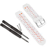 Garmin Forerunner 620 white-orange óraszíj