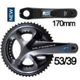 STAGES Kétoldali ERŐMÉRŐ SHIMANO Ultegra R8000 170mm, 53/39