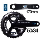 STAGES Kétoldali ERŐMÉRŐ SHIMANO Dura-ace R9100 170mm, 50/34