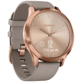 GARMIN vívomove HR Premium ROSE-GOLD, bőr szíjjal