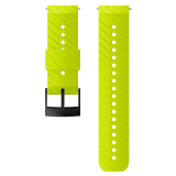 24MM ATHLETIC 3 Szilikon Lime Black szíj M méret