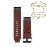 Garmin QuickFit 26mm Braun Leather óraszíj