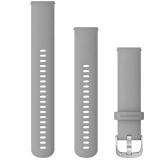 Quick Release 20mm szilikon Powder Grey óraszíj Slate