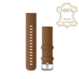 Garmin Quick Release 22mm Barna Italian bőr óraszíj