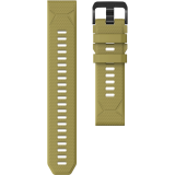 Coros VERTIX Khaki-Black szilikon óraszíj