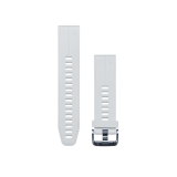 QuickFit 20mm Carrara White szilikon óraszíj
