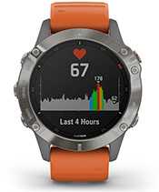 fēnix 6 Pro & Sapphire with heart rate screen
