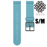 Quick 20mm Nylon-Textil Aqua óraszíj