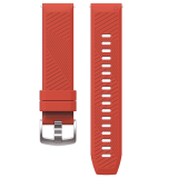 Coros APEX 42mm Coral narancs szilikon óraszíj