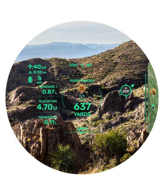 Be&eacute;p&iacute;tett ballisztikai sz&aacute;m&iacute;t&aacute;s Applied Ballistics Ultralight t&aacute;mogat&aacute;ssal, AB Quantum alkalmaz&aacute;son kereszt&uuml;l, l&ouml;v&eacute;szethez &eacute;s &iacute;j&aacute;szathoz
