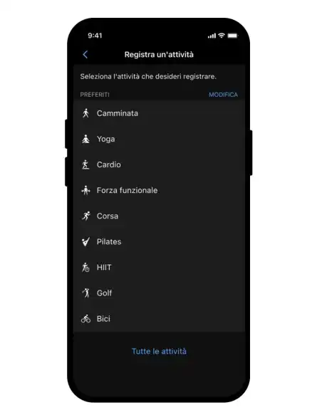 Fitness tracking and sports apps
